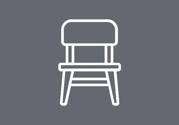 A children's chair icon